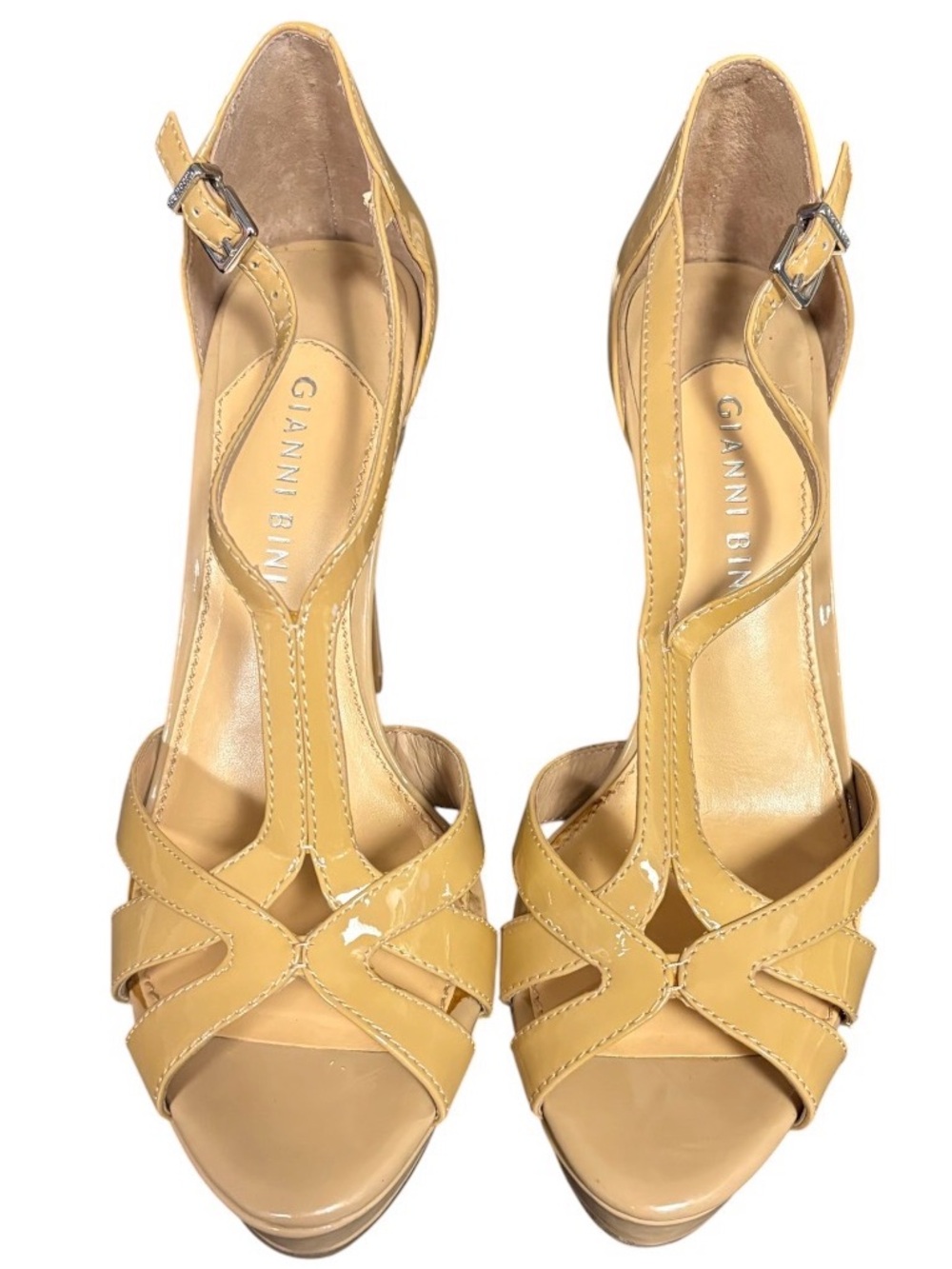 Gianni Bini Open Toe Platform Heels- 7M